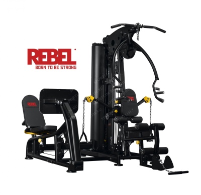Многофункциональный тренажер с жимом ногами REBEL-G9L